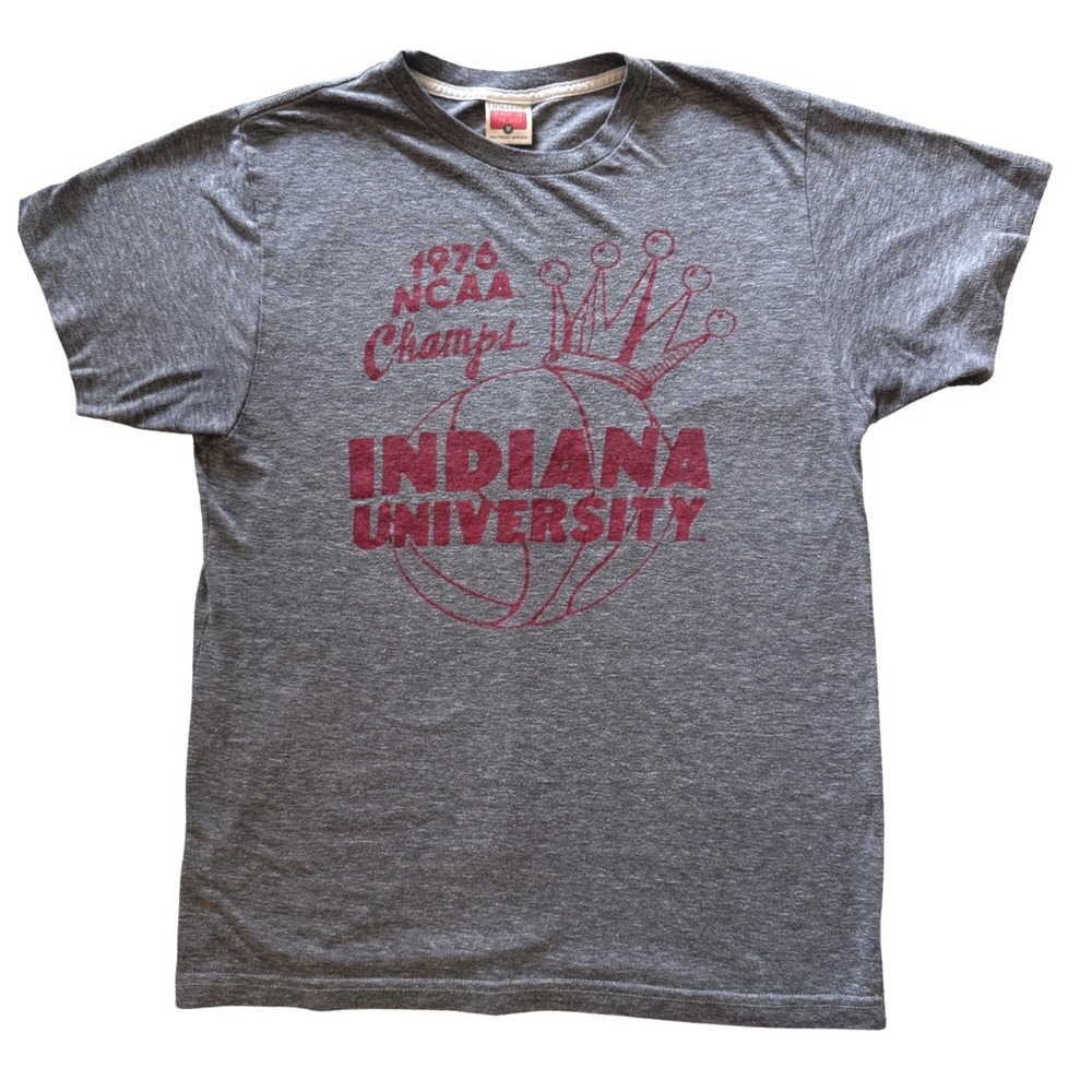 Homage Indiana‎ University 1976 NCAA Champs Tee USA Unisex M